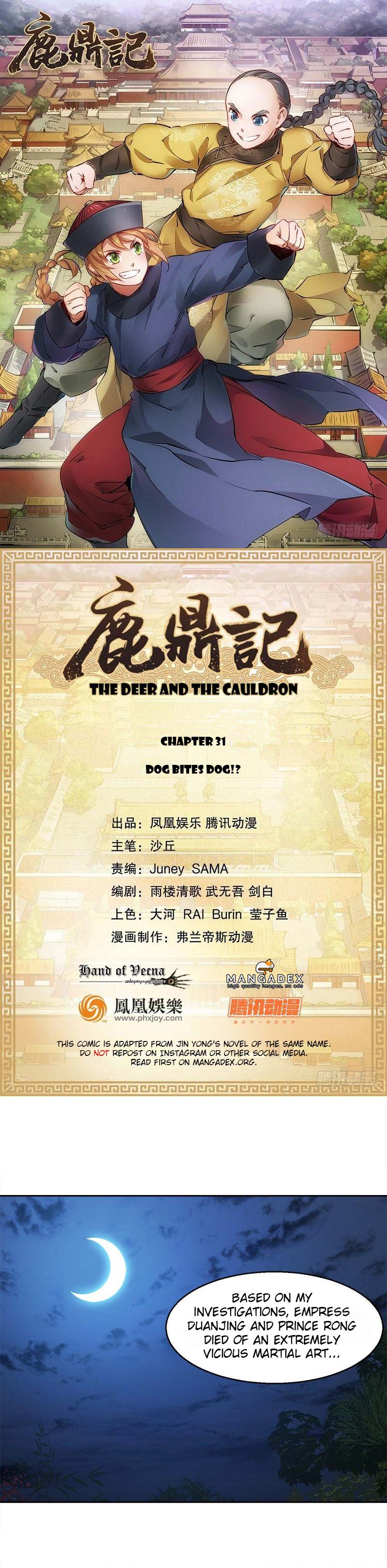 The Deer And The Cauldron Chapter 31: Dog Bites Dog!? - Picture 1