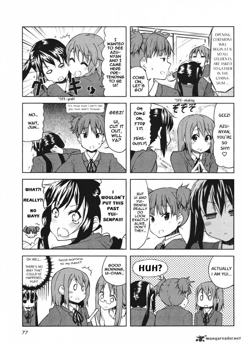 K-On! Chapter 54 : Vol5 Ch2 - Picture 3