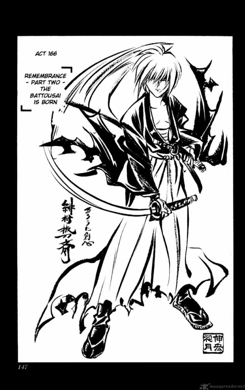 Rurouni Kenshin Chapter 166 : Remembrance Part Two - The Battousai Is Born - Picture 1