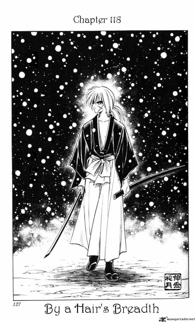 Rurouni Kenshin Chapter 118 : By A Hair S Breadth - Picture 1