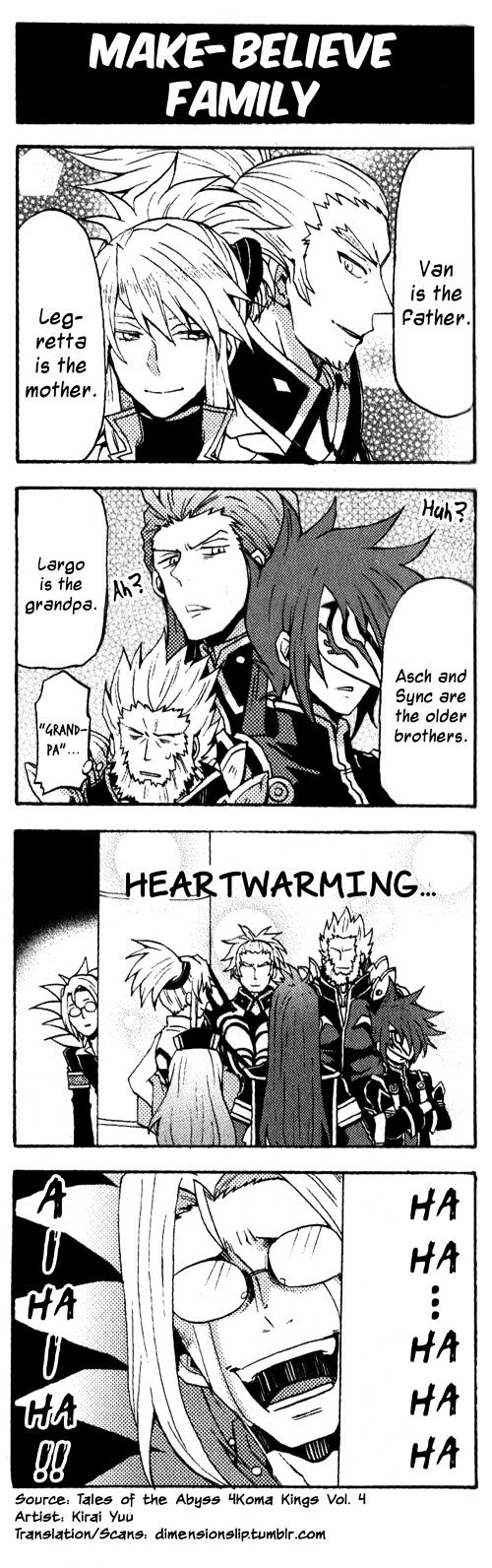 Tales Of The Abyss 4Koma Kings - Page 1