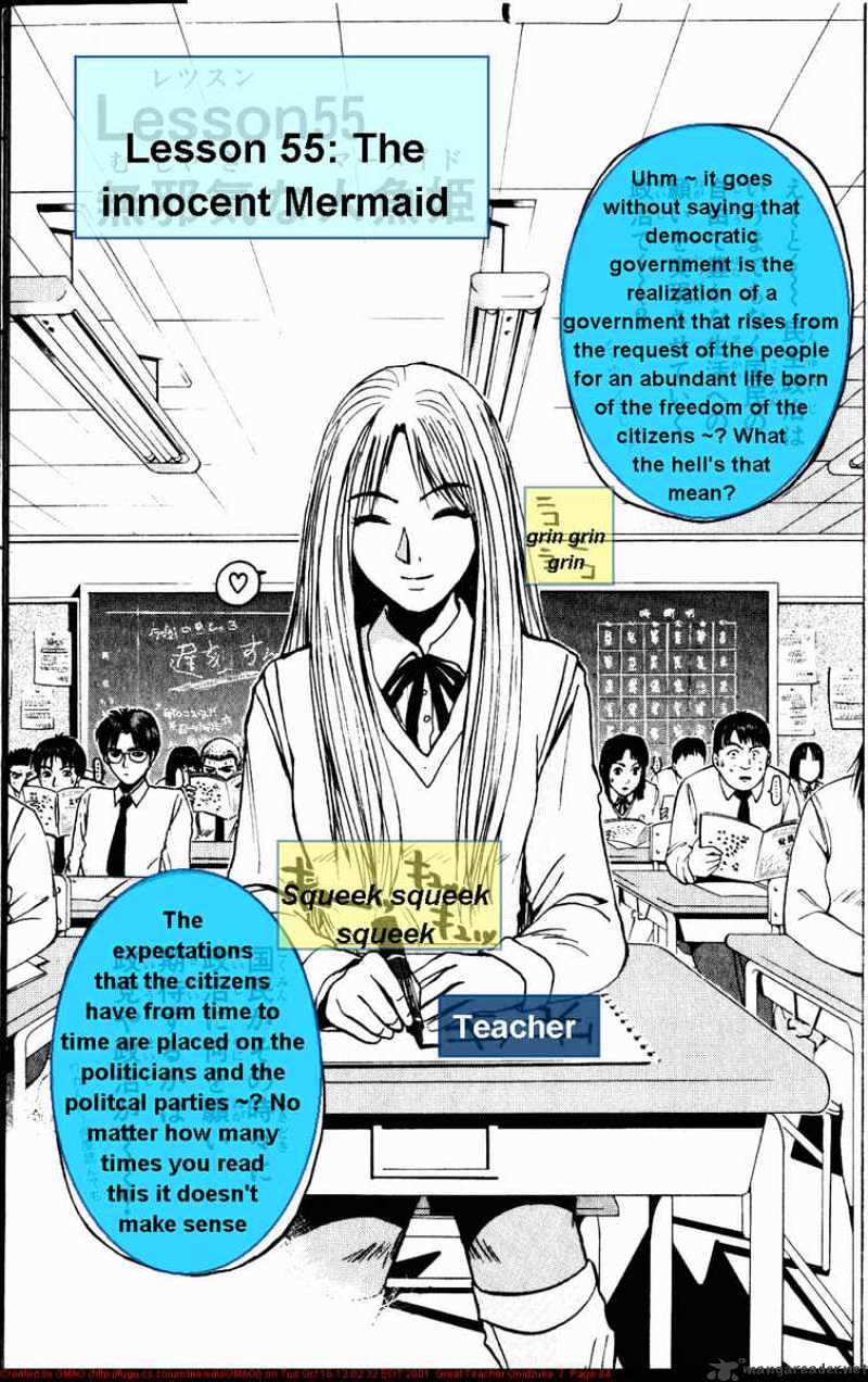 Great Teacher Onizuka Chapter 55 - Picture 1