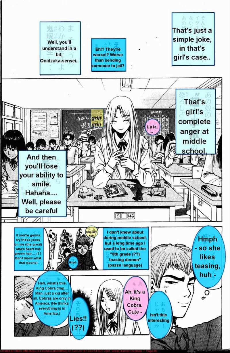 Great Teacher Onizuka Chapter 55 - Picture 3