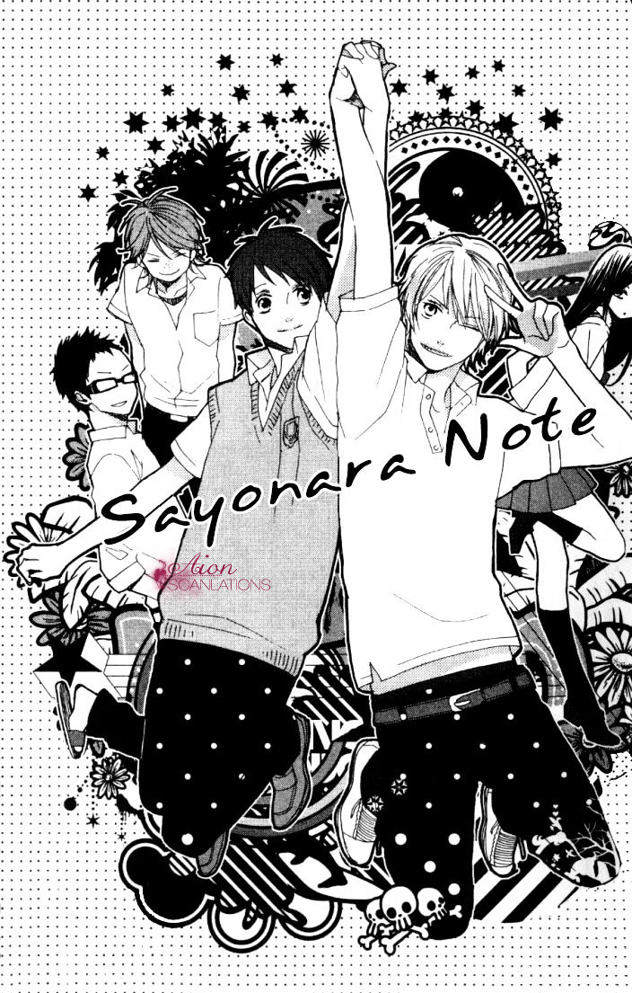 Sayonara Note - Page 2
