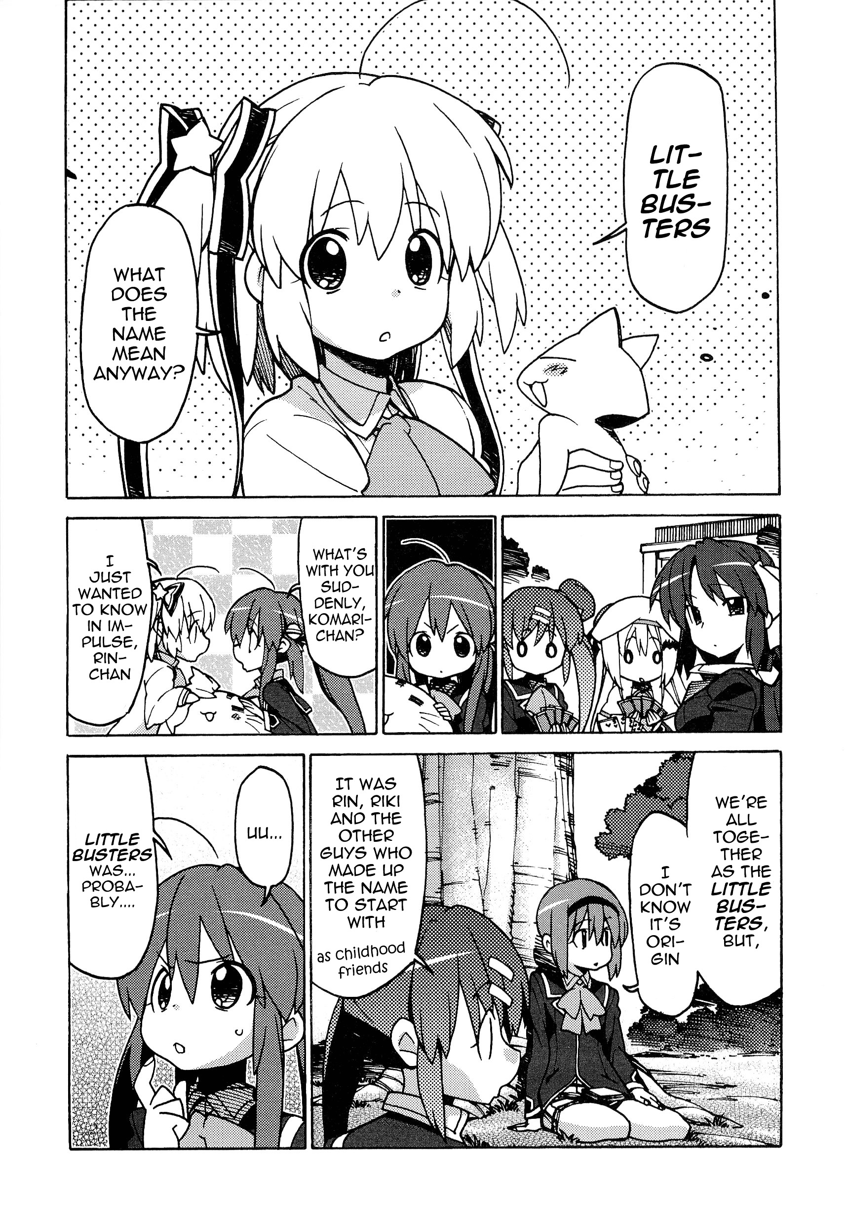 Little Busters! The 4-Koma Chapter 46 : Little Busters : Prologue - Picture 2