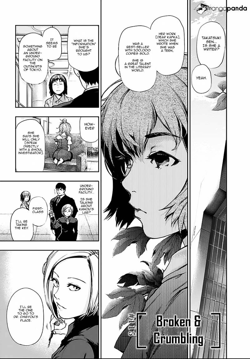 Tokyo Ghoul Vol. 12 Chapter 115: Demolish - Picture 1