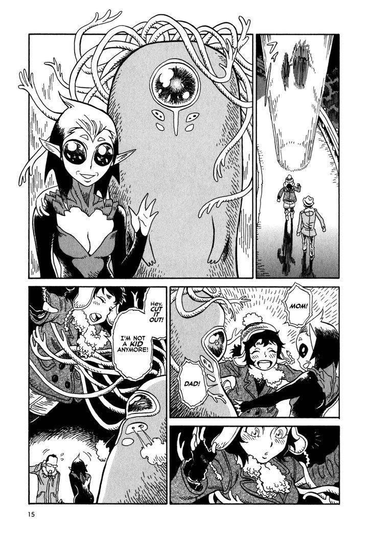 Yome Ga Kore Na Monde. Vol.1 Chapter 1.2 : Her Parents Are Also Aliens - Picture 3