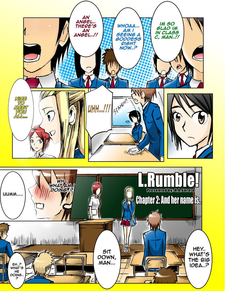L.rumble! Vol.1 Chapter 2 : And Her Name Is... - Picture 1