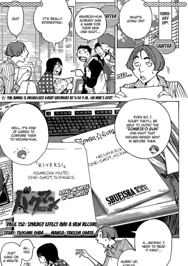 Bakuman Vol.10 Chapter 152 : Synergistic Effect And New Record - Picture 2