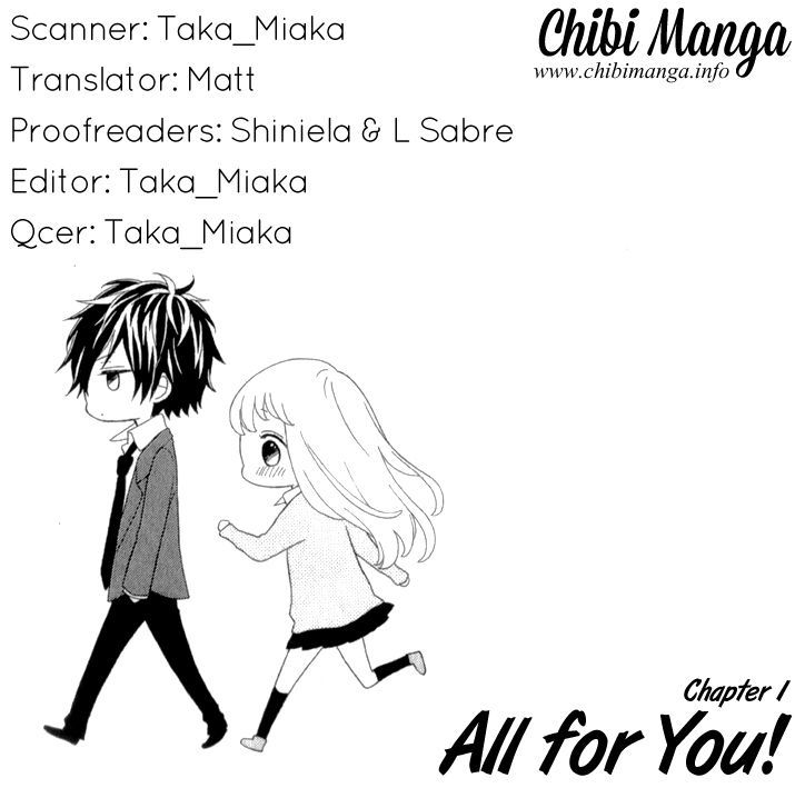All For You! Chapter 1 - Picture 1