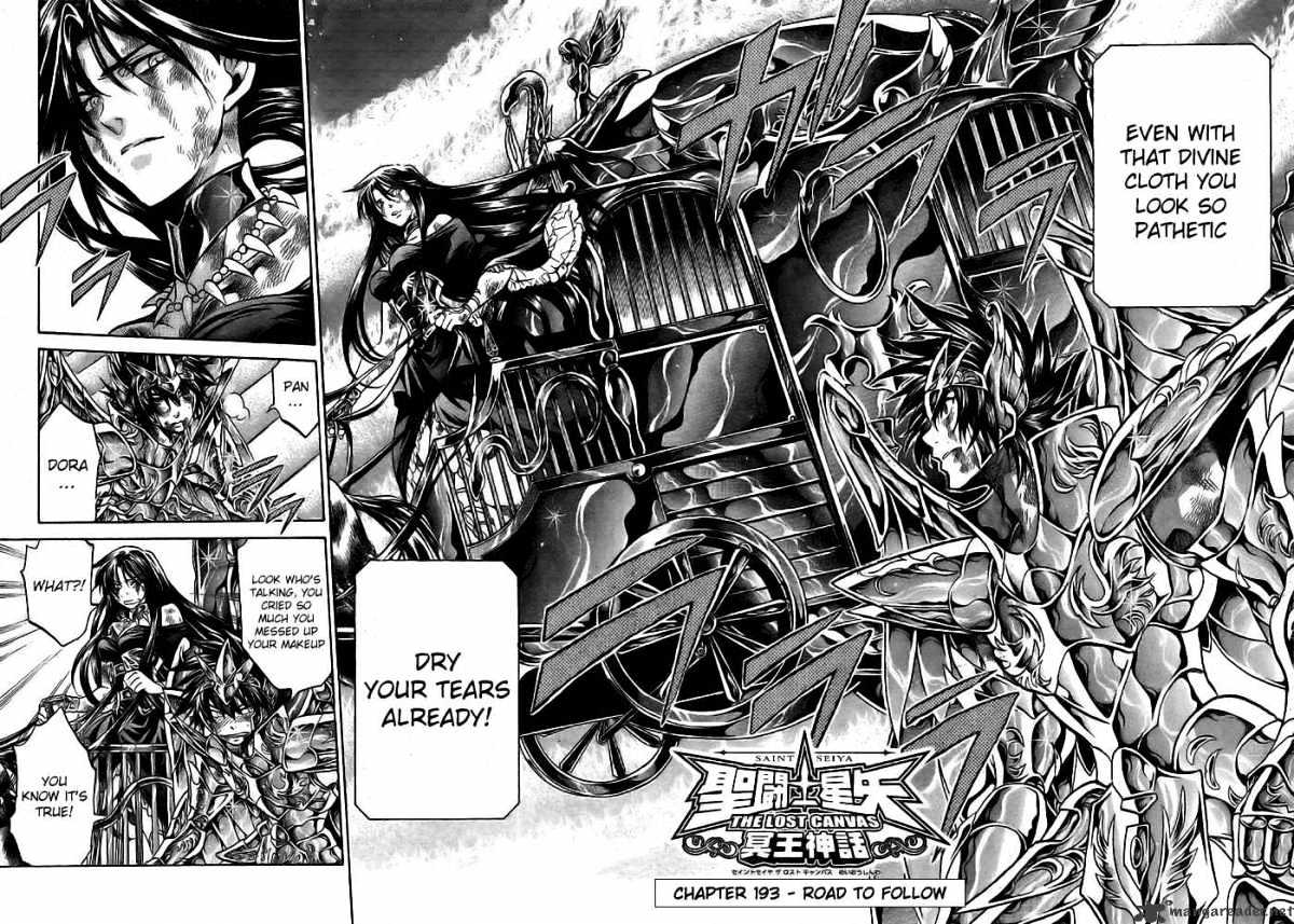 Saint Seiya - The Lost Canvas Chapter 193 : Road To Follow - Picture 2