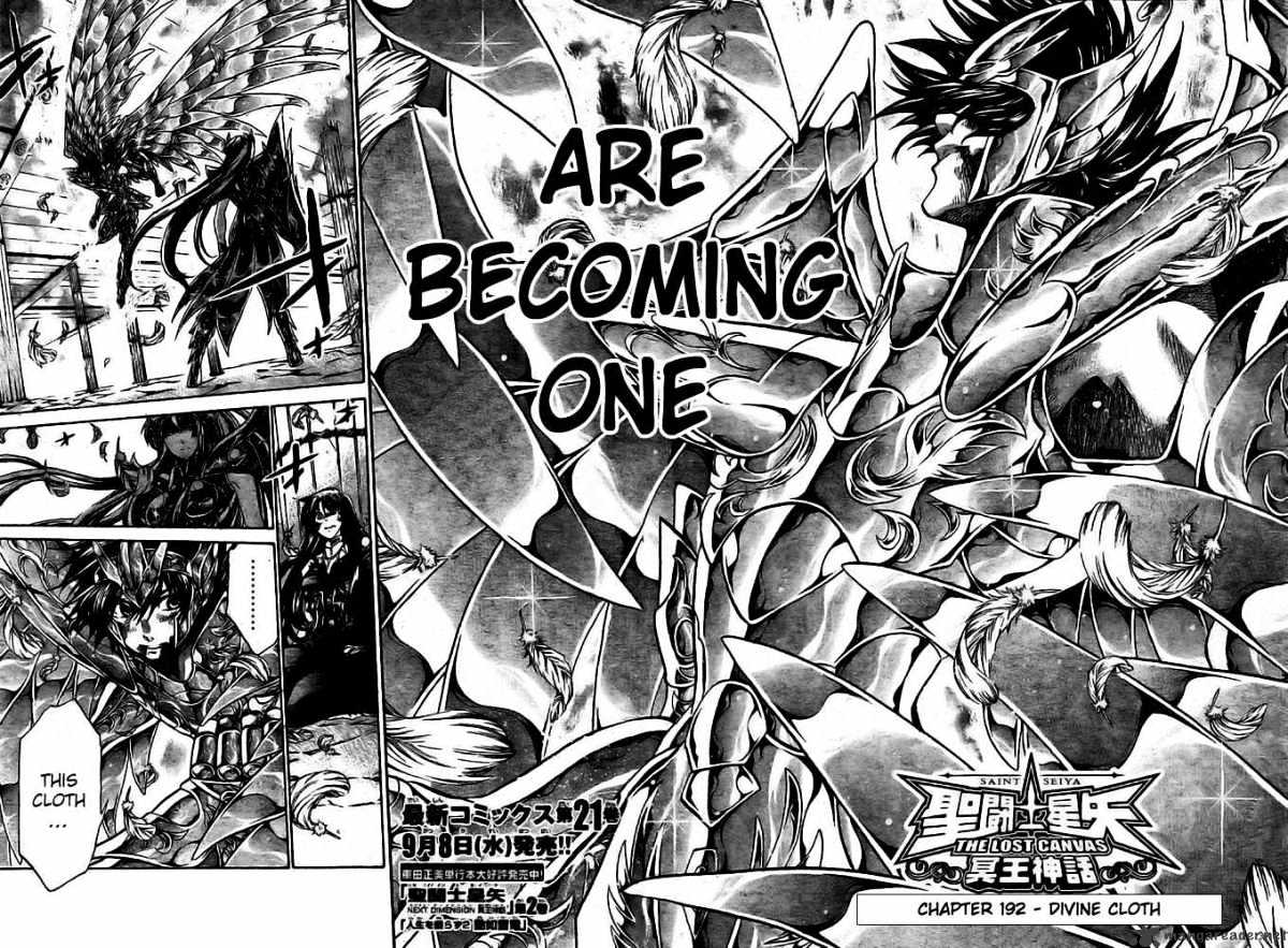 Saint Seiya - The Lost Canvas Chapter 192 : Divine Cloth - Picture 2