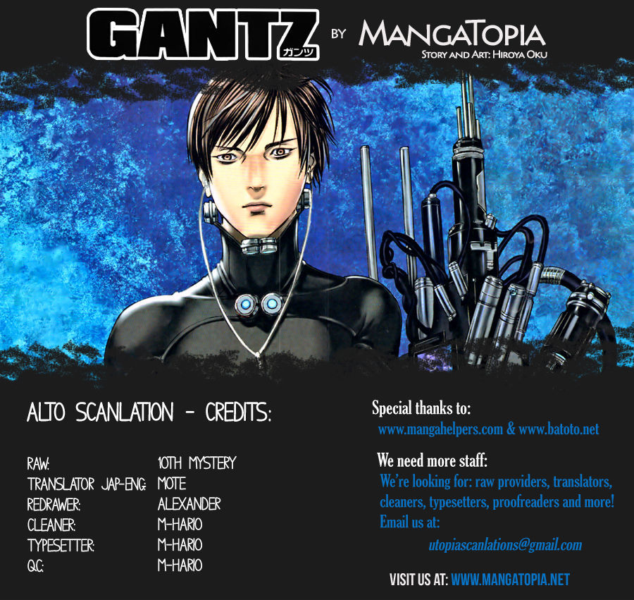 Gantz Vol.37 Chapter 378 : Confronting His Heaviest Burden - Picture 1