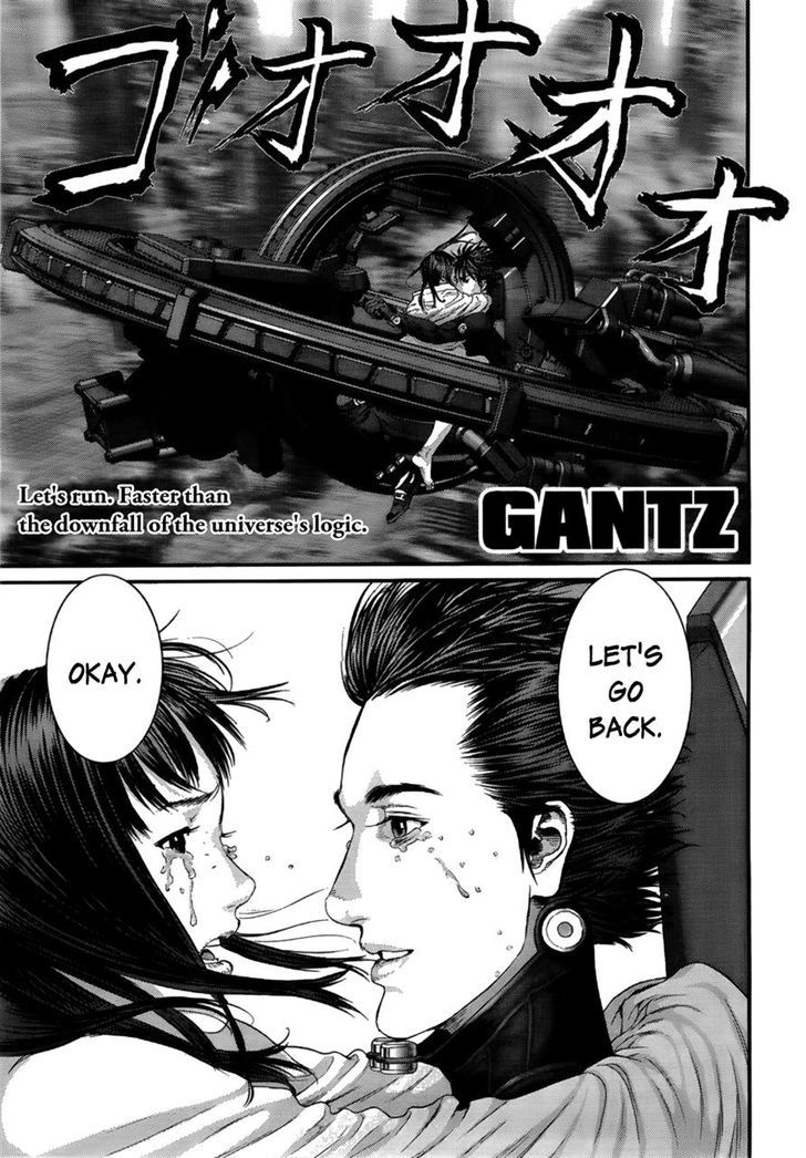 Gantz Vol.35 Chapter 366 : The Great Escape - Picture 1