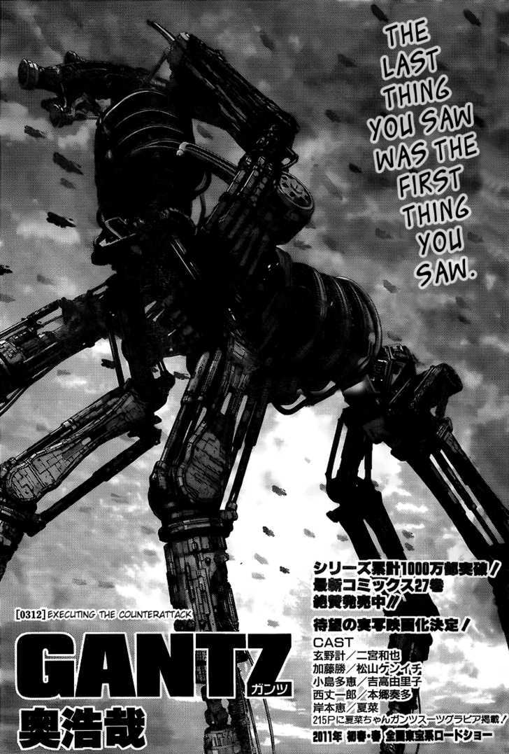Gantz Vol.29 Chapter 312 : Executing The Counterattack - Picture 1