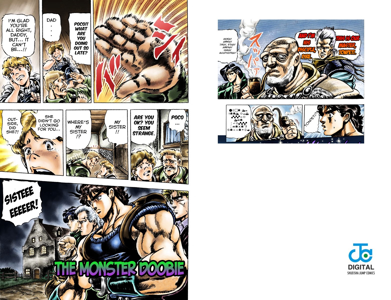 Phantom Blood Vol.4 Chapter 37 V2 : The Monster Dubee (Official Color Scans) - Picture 1