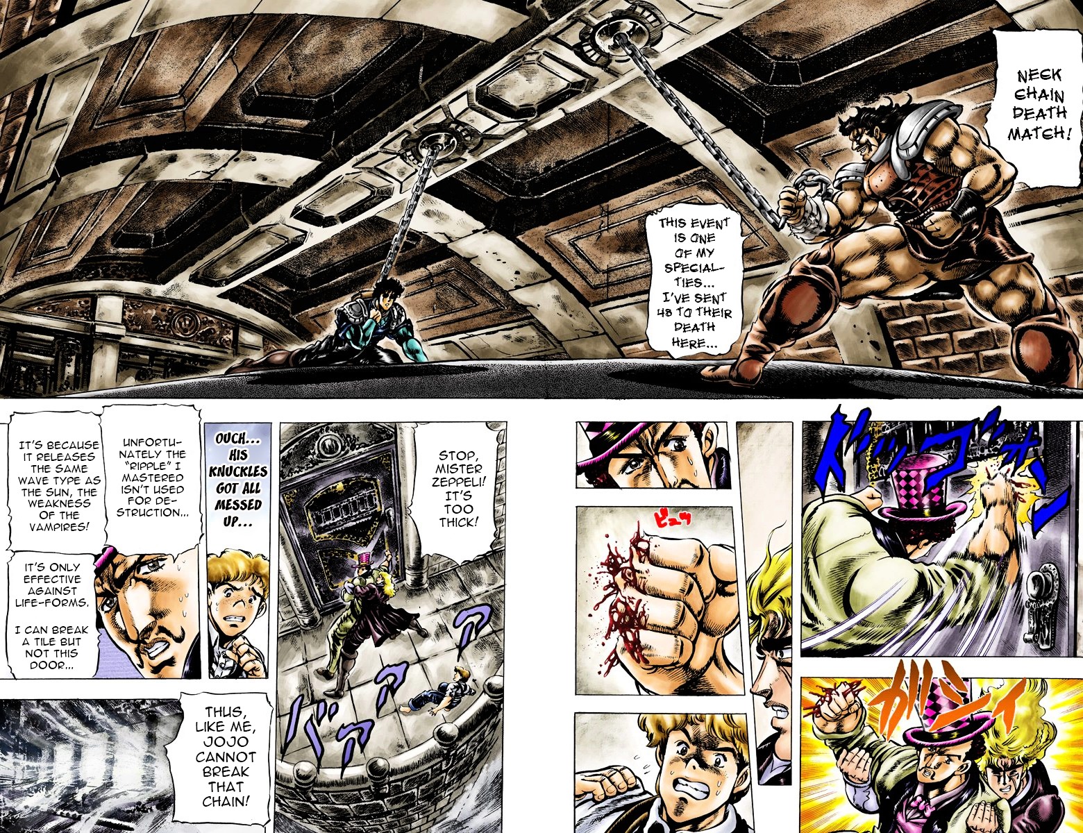 Phantom Blood Vol.4 Chapter 33 V2 : Tomorrow S Courage (Official Color Scans) - Picture 2