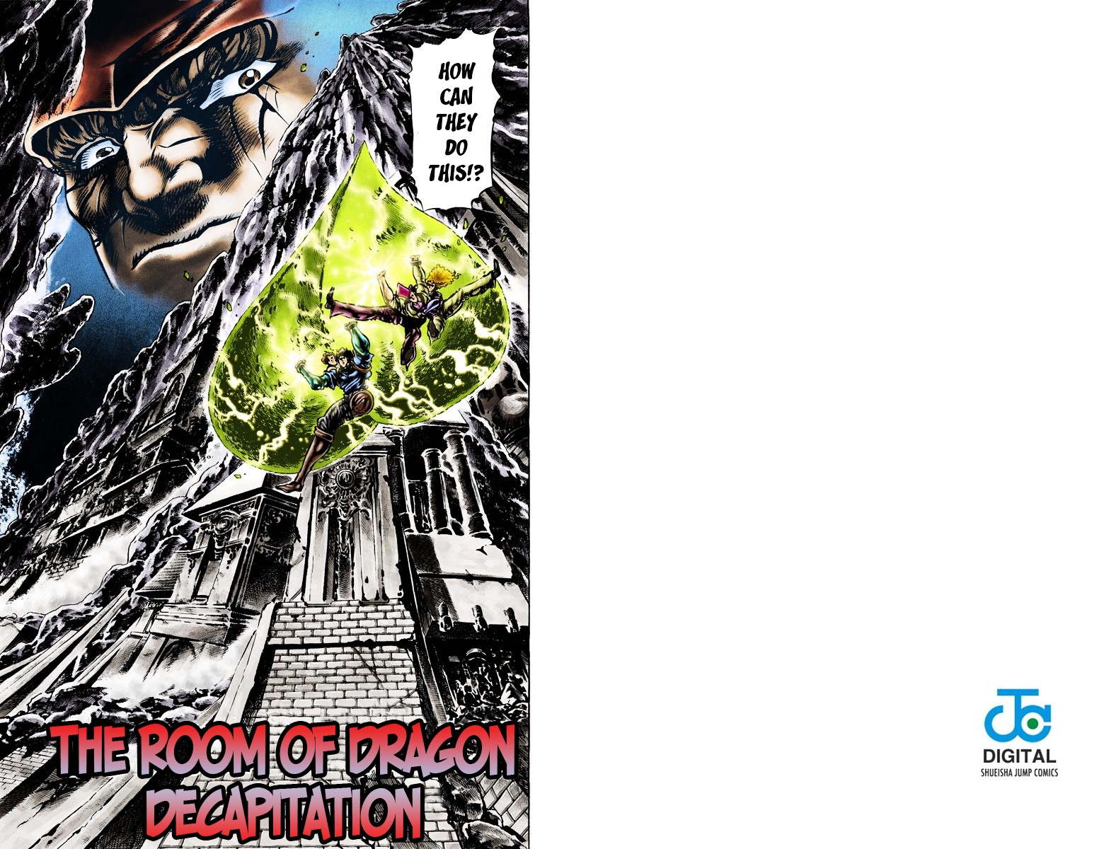 Phantom Blood Vol.4 Chapter 32 V2 : The Room Of Dragon Decapitation (Official Color Scans) - Picture 1
