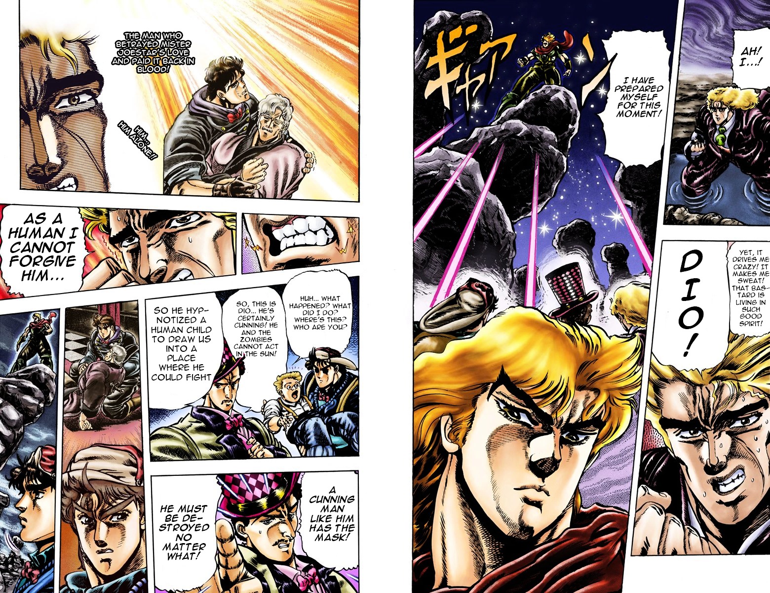 Phantom Blood Vol.3 Chapter 25 V2 : The Power Of The Mask That Freezes Blood (Official Color Scans) - Picture 2
