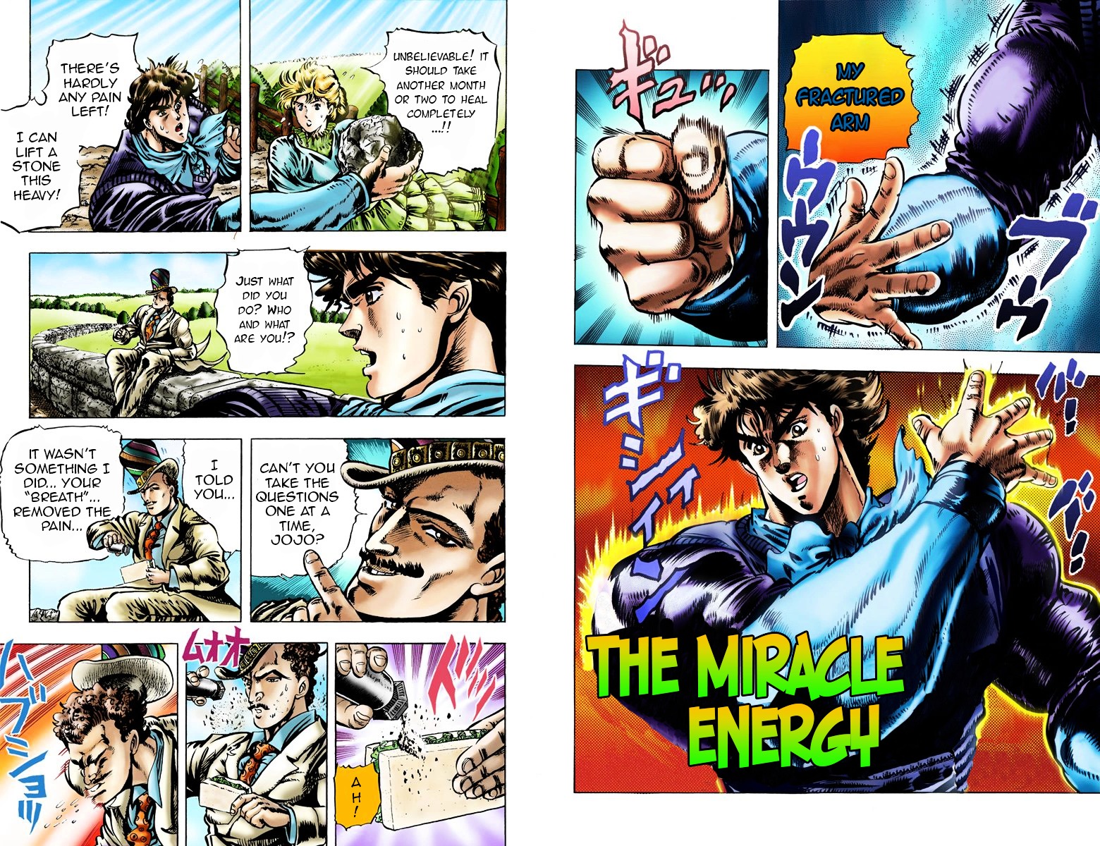 Phantom Blood Vol.3 Chapter 19 V2 : The Miracle Energy (Official Color Scans) - Picture 1