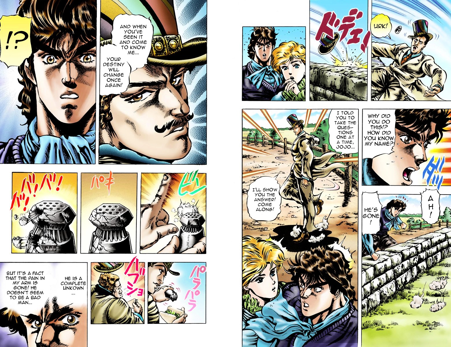 Phantom Blood Vol.3 Chapter 19 V2 : The Miracle Energy (Official Color Scans) - Picture 2