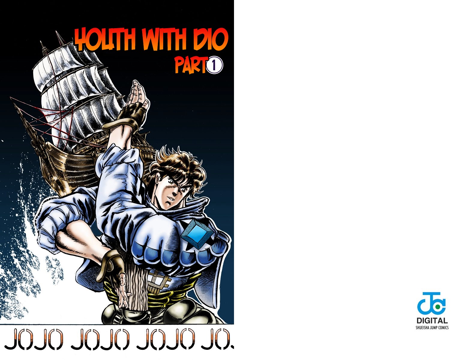Phantom Blood Vol.2 Chapter 12 V2 : The Two Rings (Official Color Scans) - Picture 1