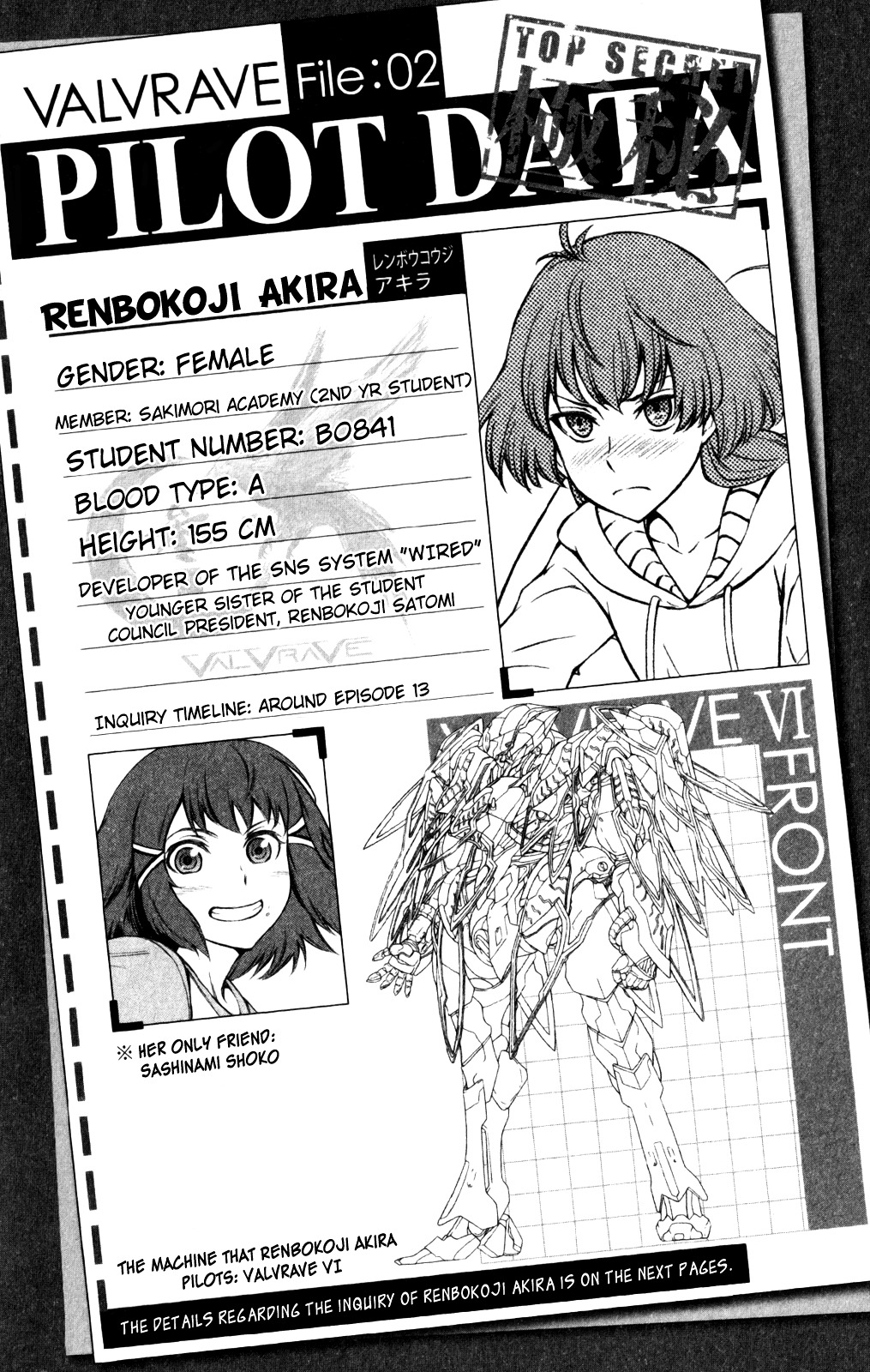 Kakumeiki Valvrave Vol.1 Chapter 3 : The Girld Who Was Called The 