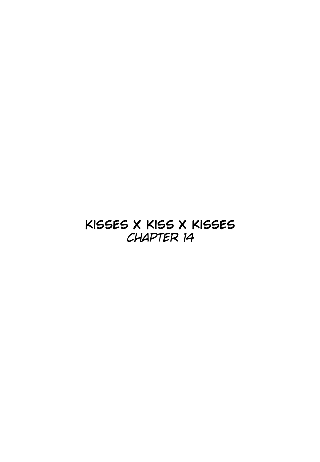 Kisses X Kiss X Kisses Chapter 14 - Picture 3