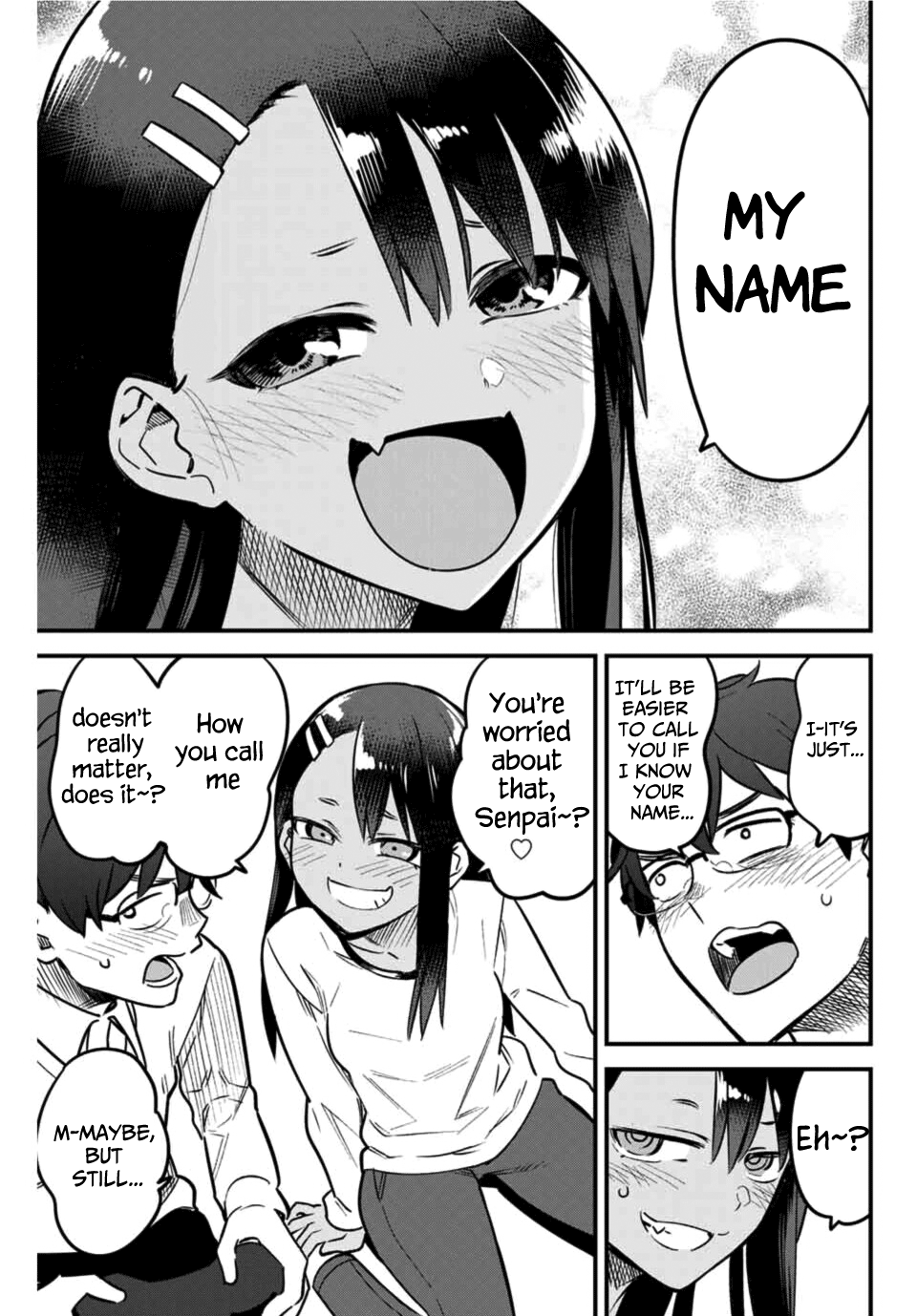 Ijiranaide, Nagatoro-San Vol.8 Chapter 62: So You Want To Know... My Name... Senpai!! - Picture 3