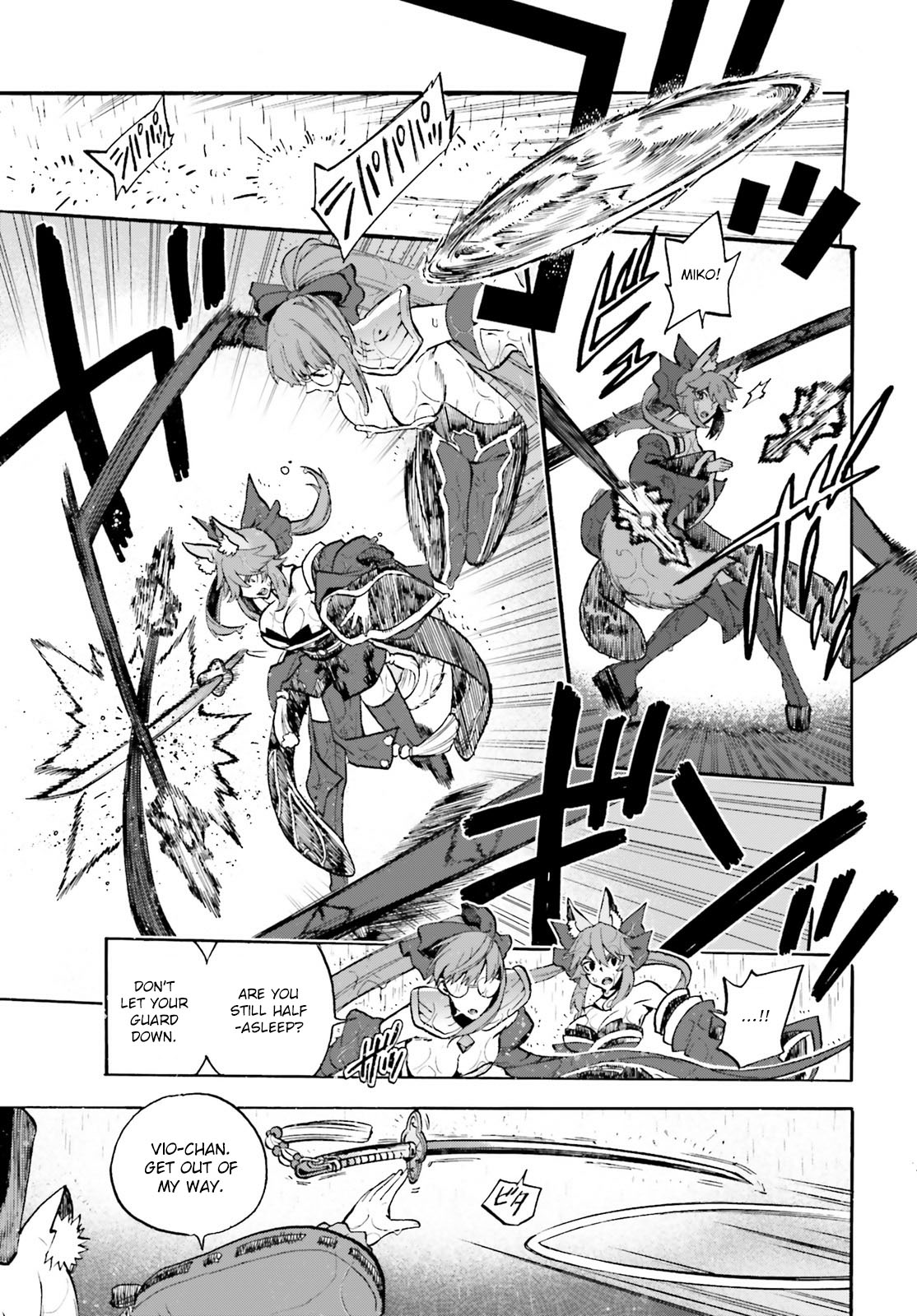 Fate/extra Ccc - Foxtail Chapter 66: Caster Vs Saber Iii (Part 1) - Picture 3