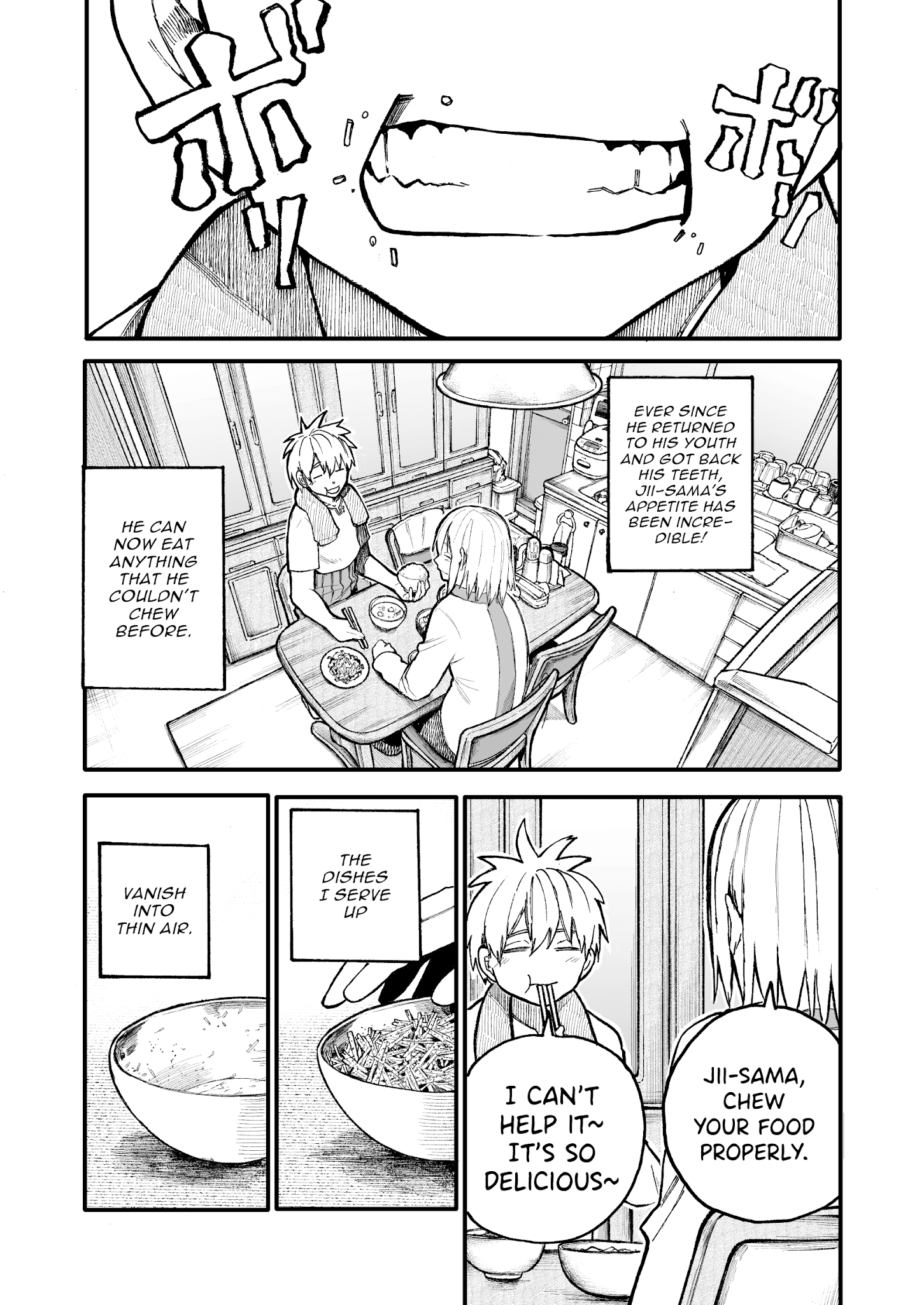 A Story About A Grampa And Granma Returned Back To Their Youth. Chapter 45: Feeding - Picture 2