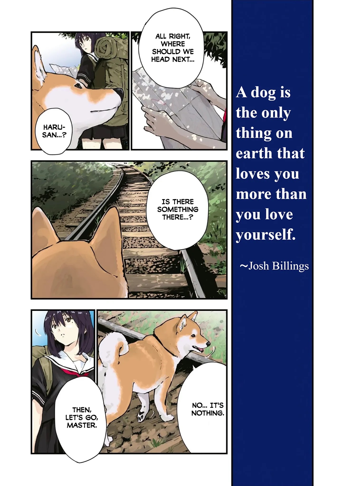 Roaming The Apocalypse With My Shiba Inu Chapter 35.5: With You, Waiting At The End Of Summer - Picture 2
