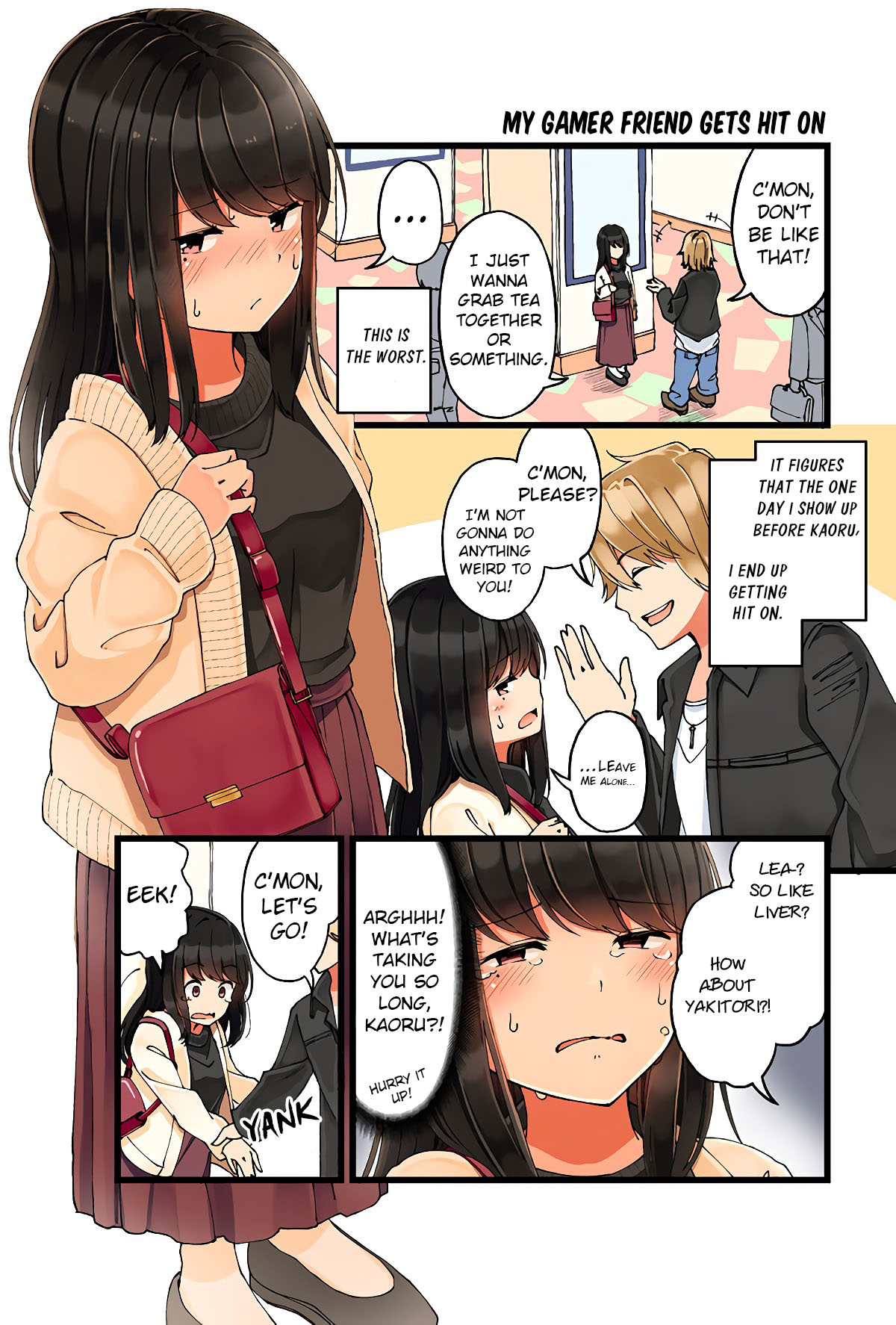 Hanging Out With A Gamer Girl Chapter 19: My Gamer Friend Gets Hit On - Picture 1
