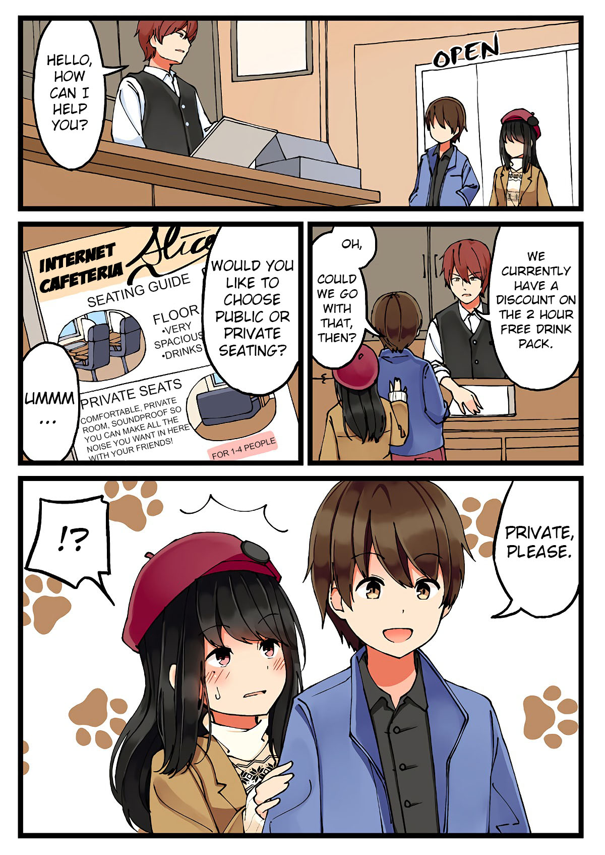 Hanging Out With A Gamer Girl Chapter 13: I Go To A Net Cafe With My Gamer Friend - Picture 2