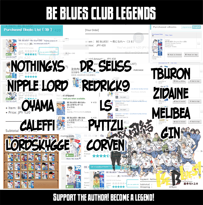Be Blues ~Ao Ni Nare~ Chapter 436: Lightning Fast - Picture 1