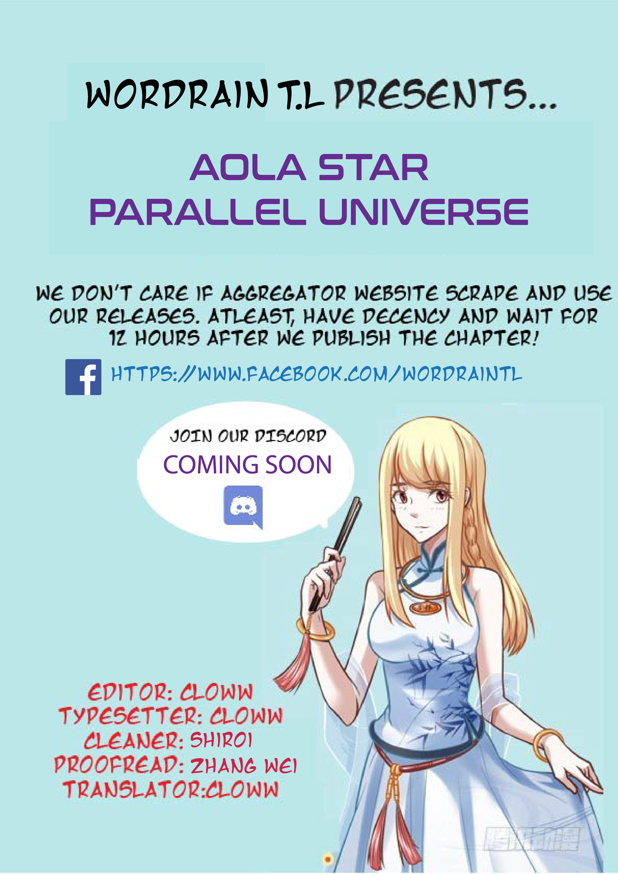 Aola Star - Parallel Universe - Page 1